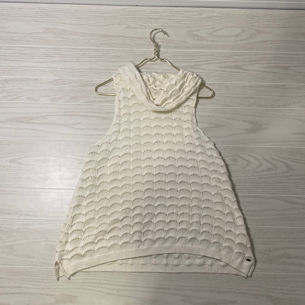 O'Neill cream knit tank top